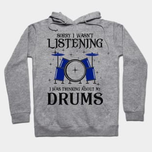 Funny Drummer Gift Hoodie